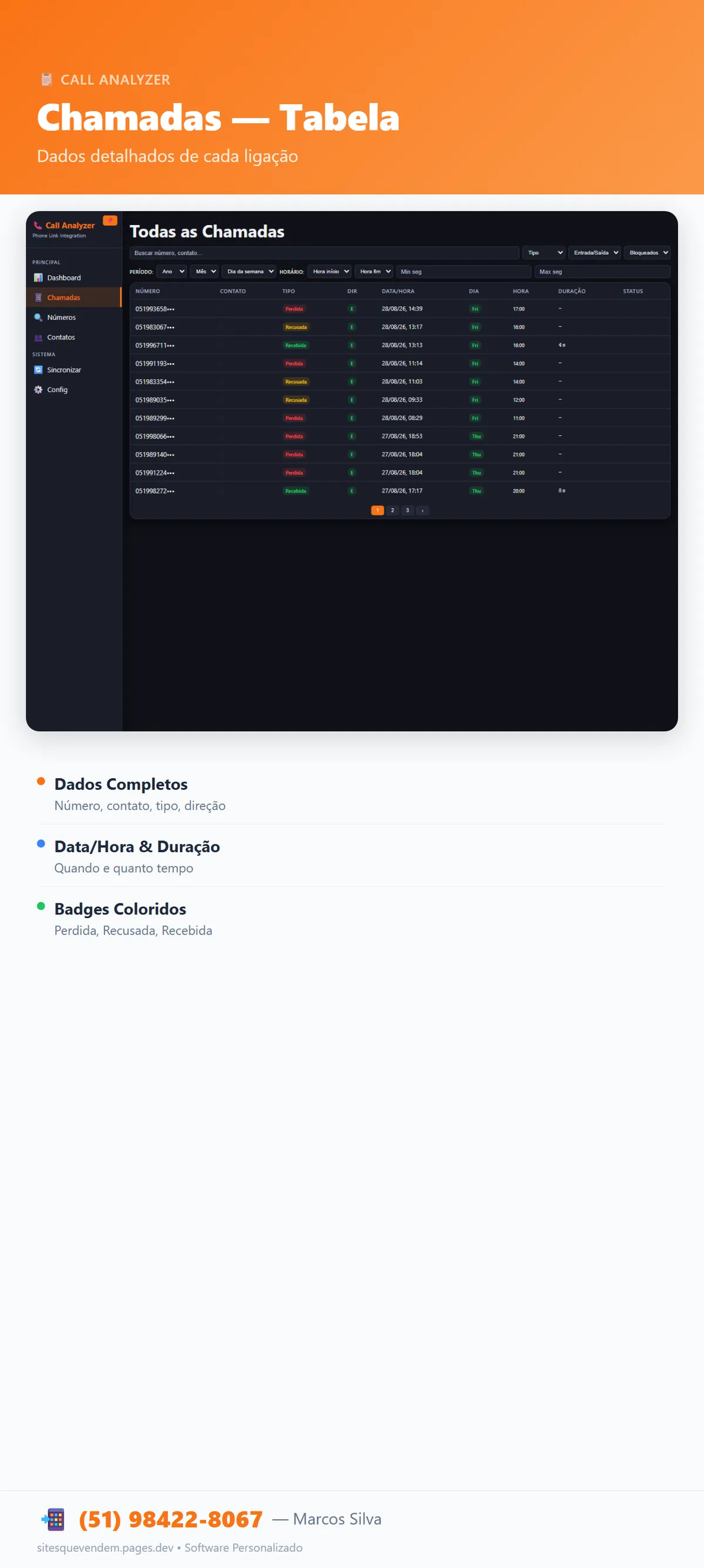 Preview 4 de Call Analyzer