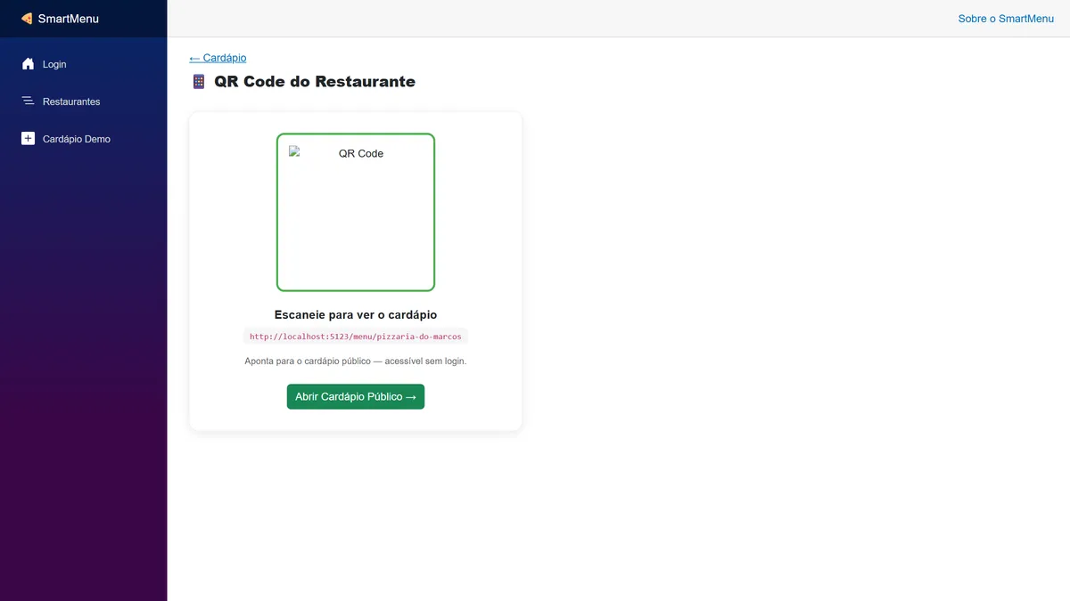 Preview 4 de SmartMenu SaaS